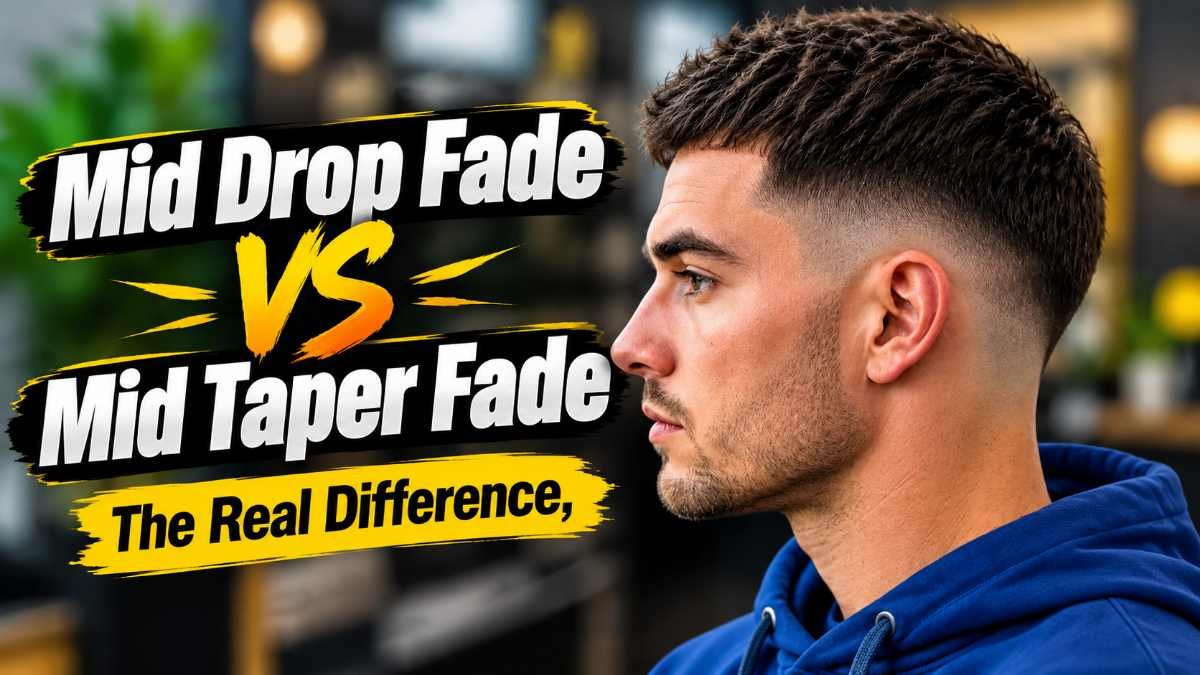 Mid Drop Fade vs Mid Taper Fade