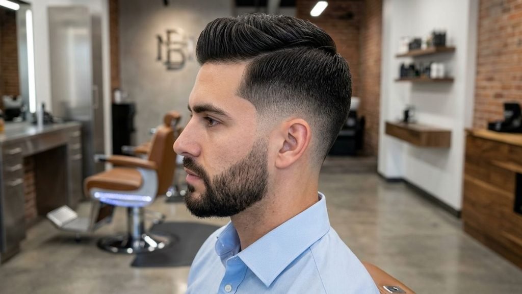 Burst Fade Taper Haircut