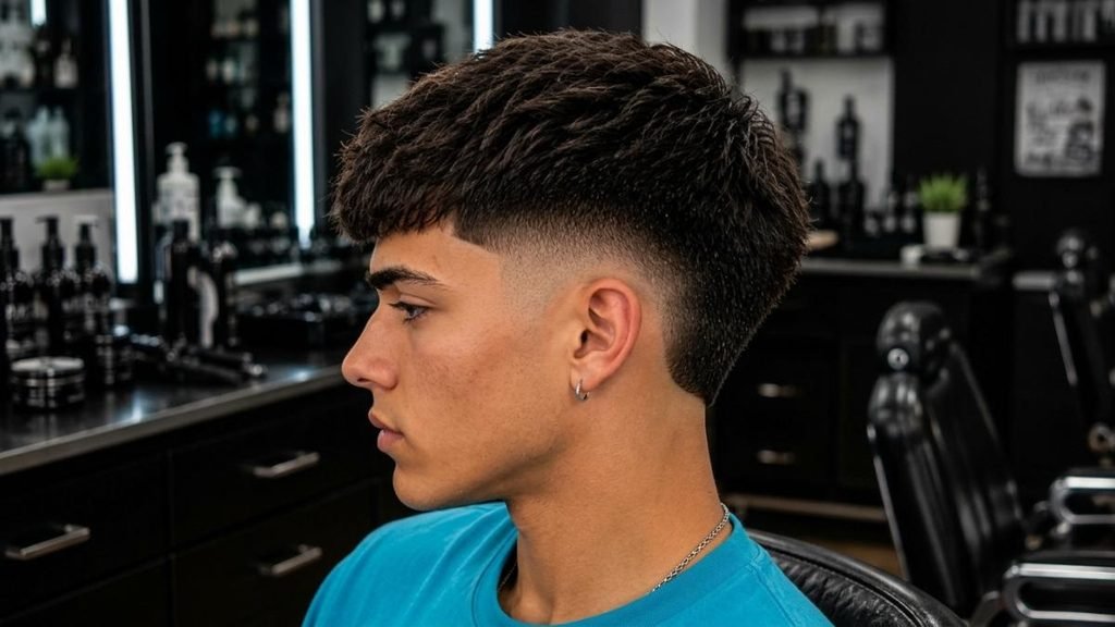Burst Fade Taper Haircut
