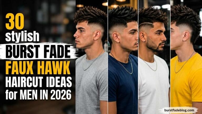 Burst Fade Faux Hawk