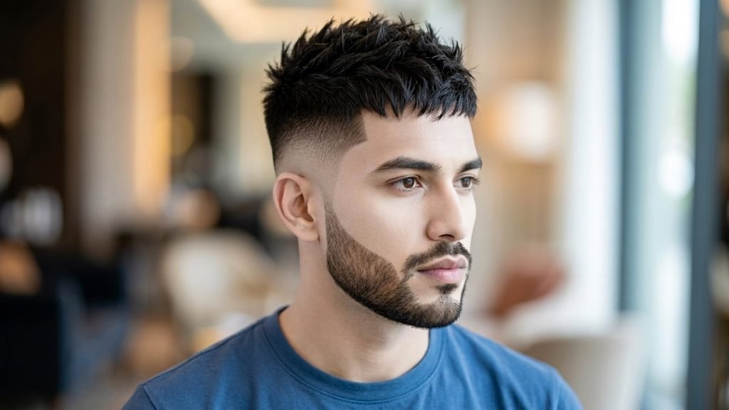 Skin Burst Fade Textured Crop