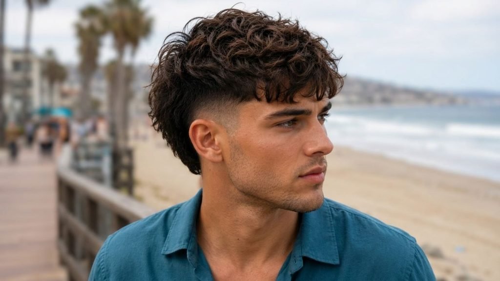 Wavy Burst Fade Textured Crop